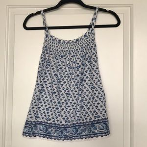 Banana republic handkerchief blouse